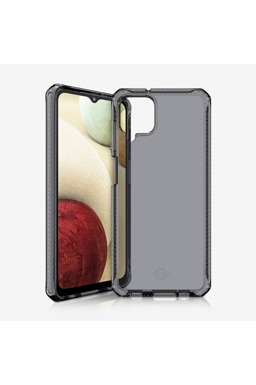 Itskins Level 2 Spectrumclear For Samsung Galaxy A12/M12 Smoke - Afbeelding 2