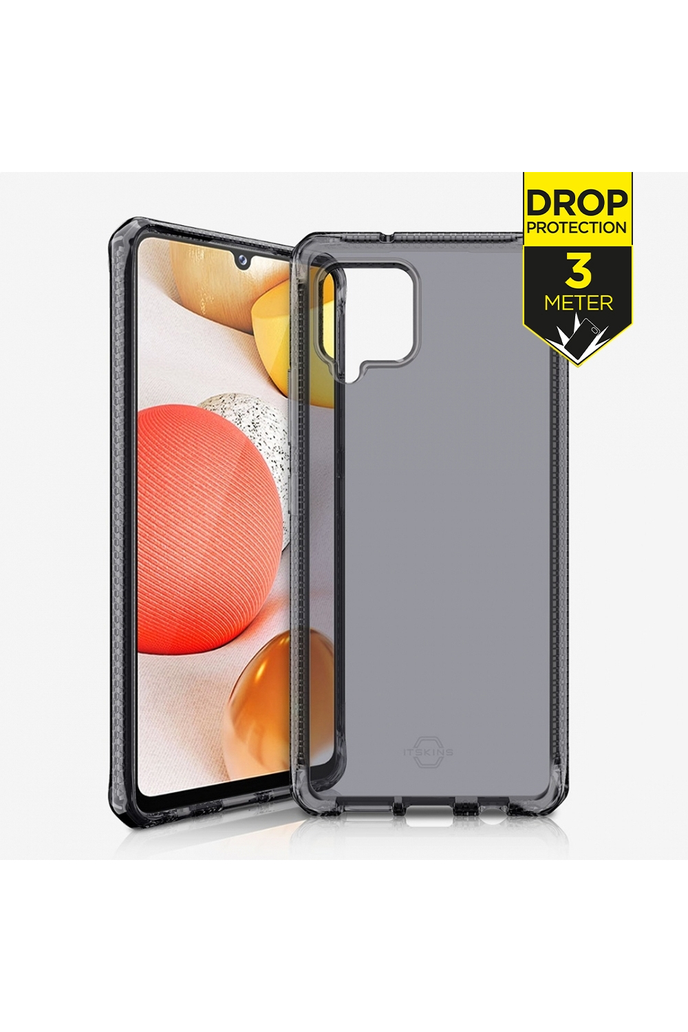 Itskins Level 2 Spectrumclear For Samsung Galaxy A42/A42 5G Smoke