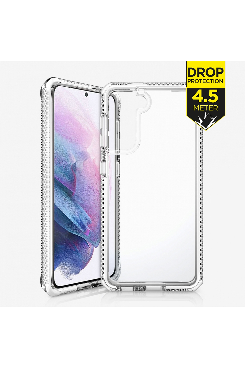 Itskins Level 3 Supremeclear For Samsung Galaxy S21+ 5G White/Transparent