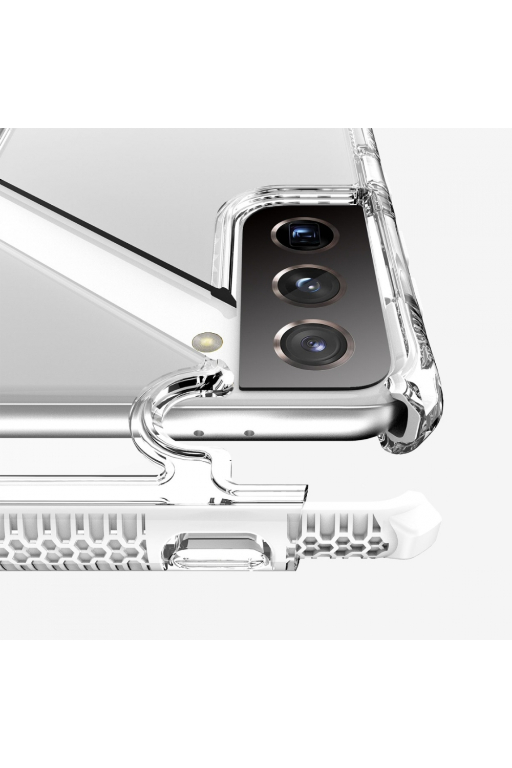 Itskins Level 3 Supremeclear For Samsung Galaxy S21+ 5G White/Transparent - Afbeelding 6