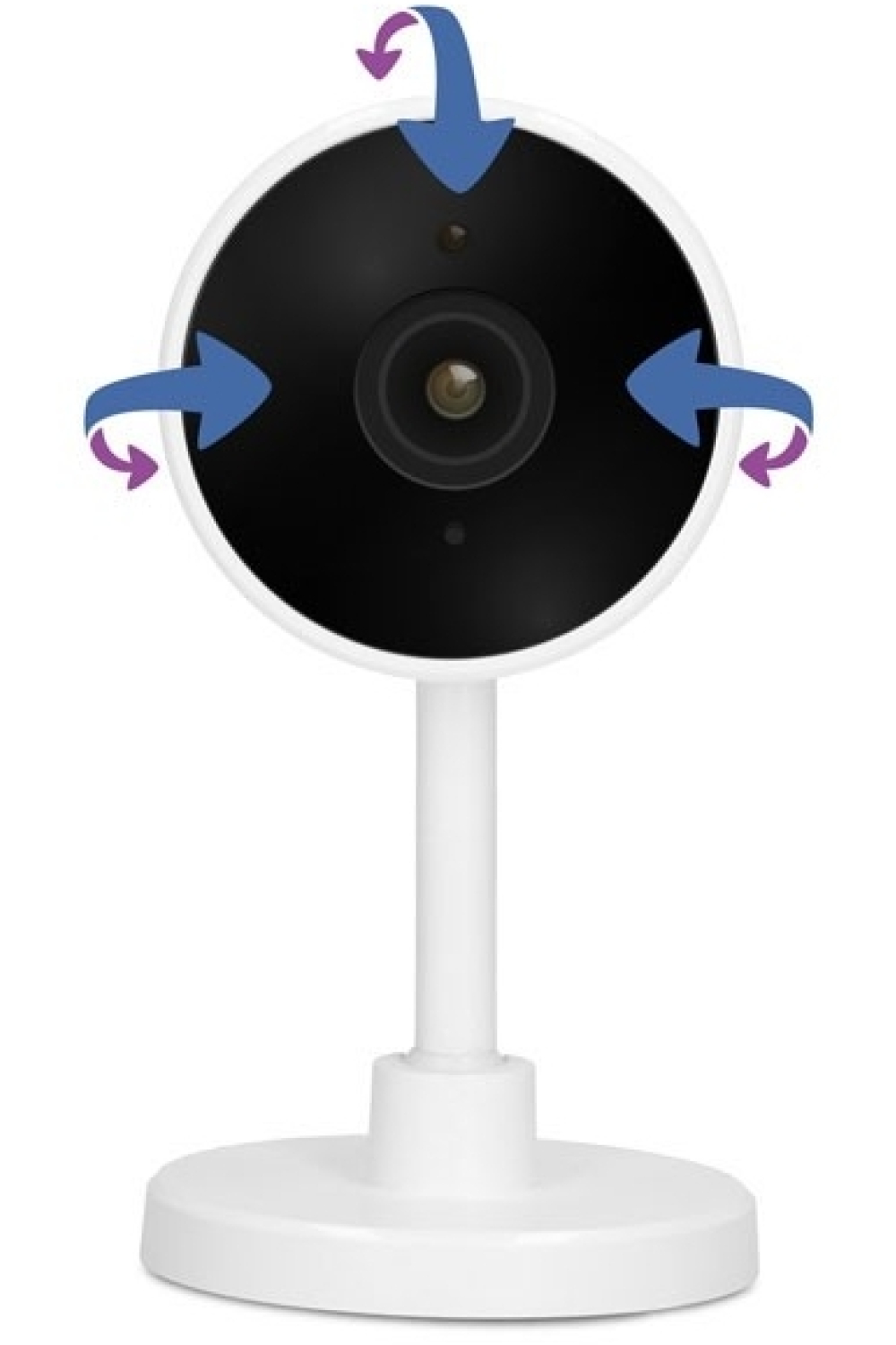 Alecto Smart Wifi Ip Camera White - Afbeelding 2