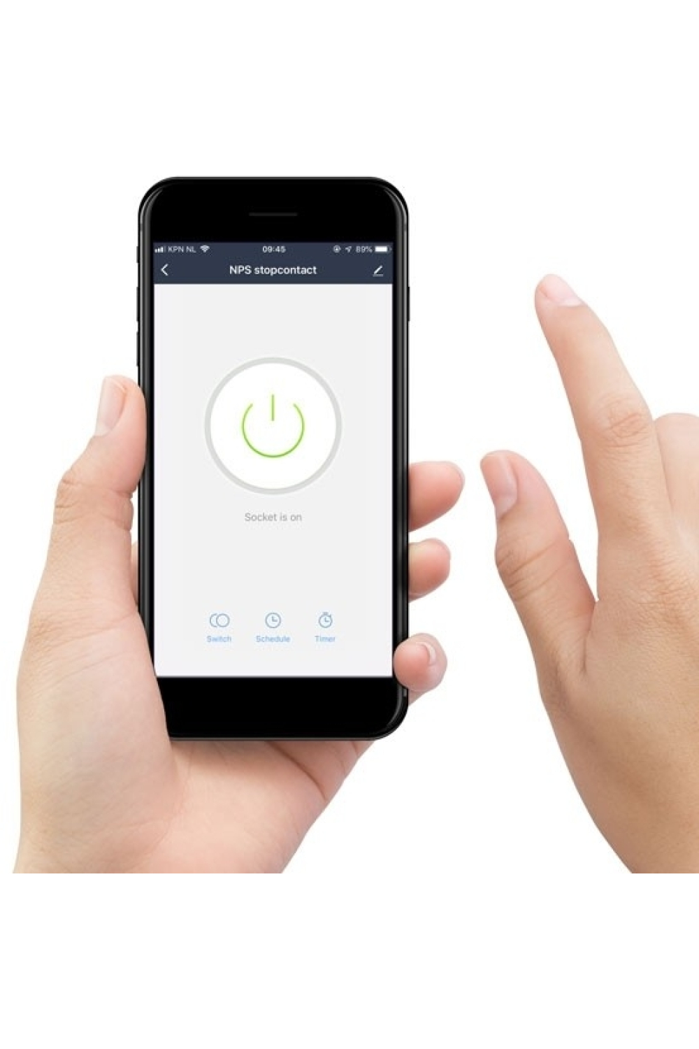 Alecto Smart Wifi Power Socket 16A White - Afbeelding 3