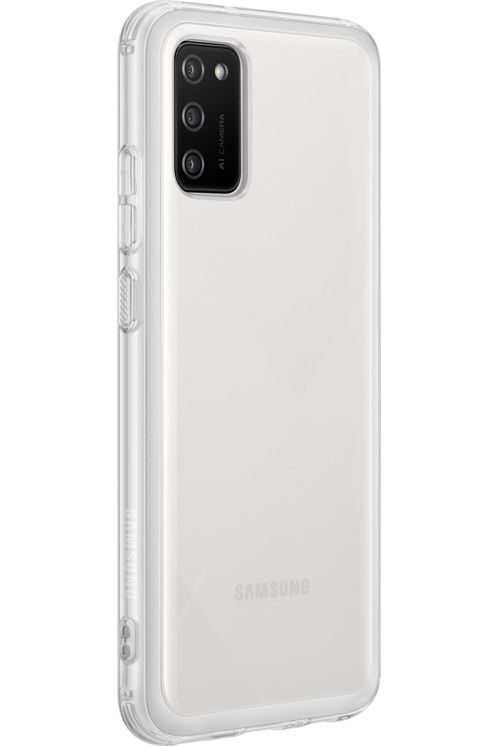 Samsung Ef-Qa026Ttegeu Samsung Soft Clear Cover Galaxy A02S Transparent - Afbeelding 5