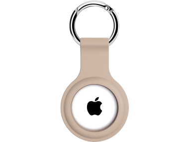 Xccess Silicon Airtag Keychain Pink Sand