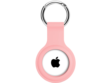 Xccess Silicon Airtag Keychain Pink