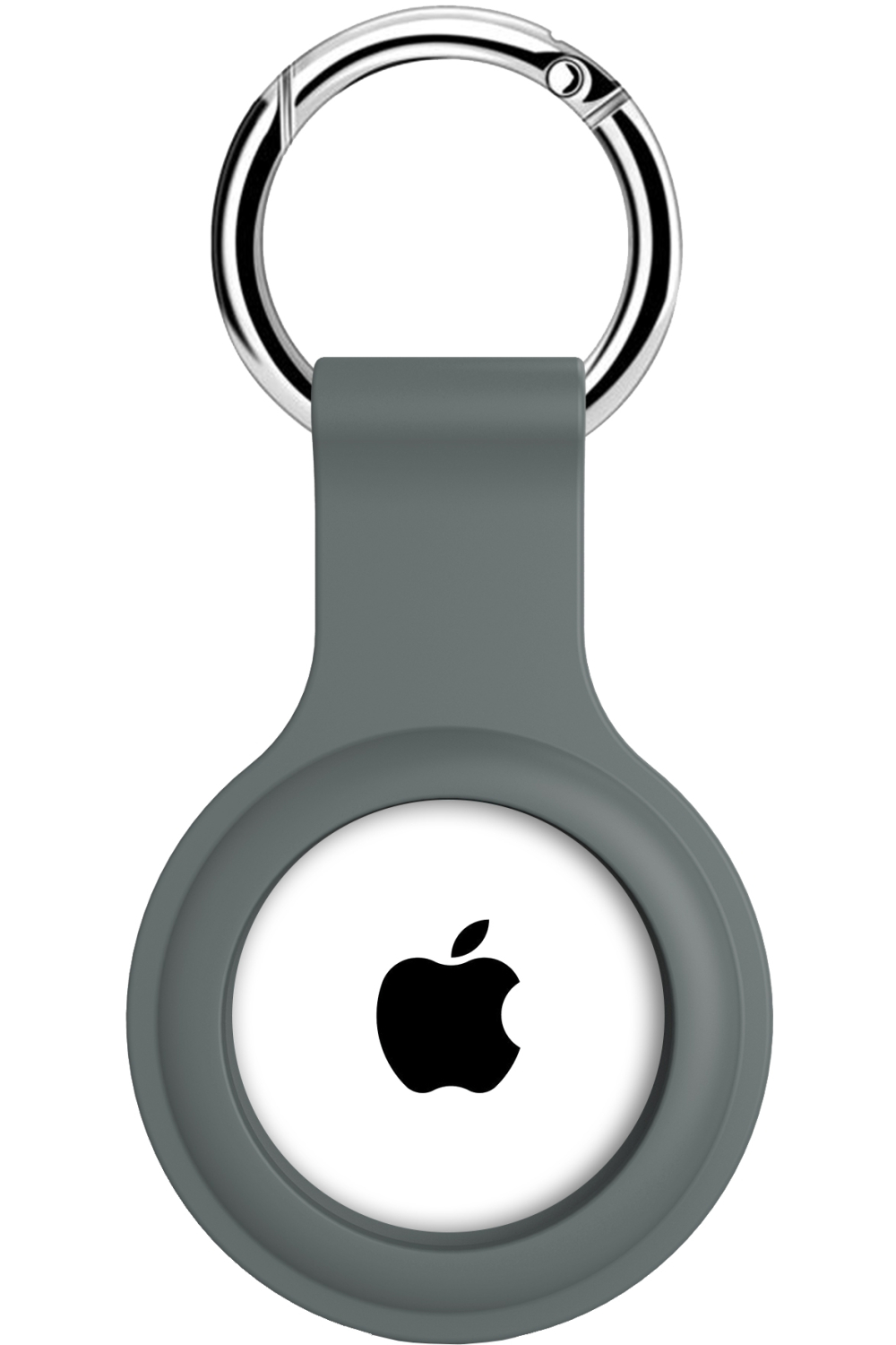Xccess Silicon Airtag Keychain Advanced Ash