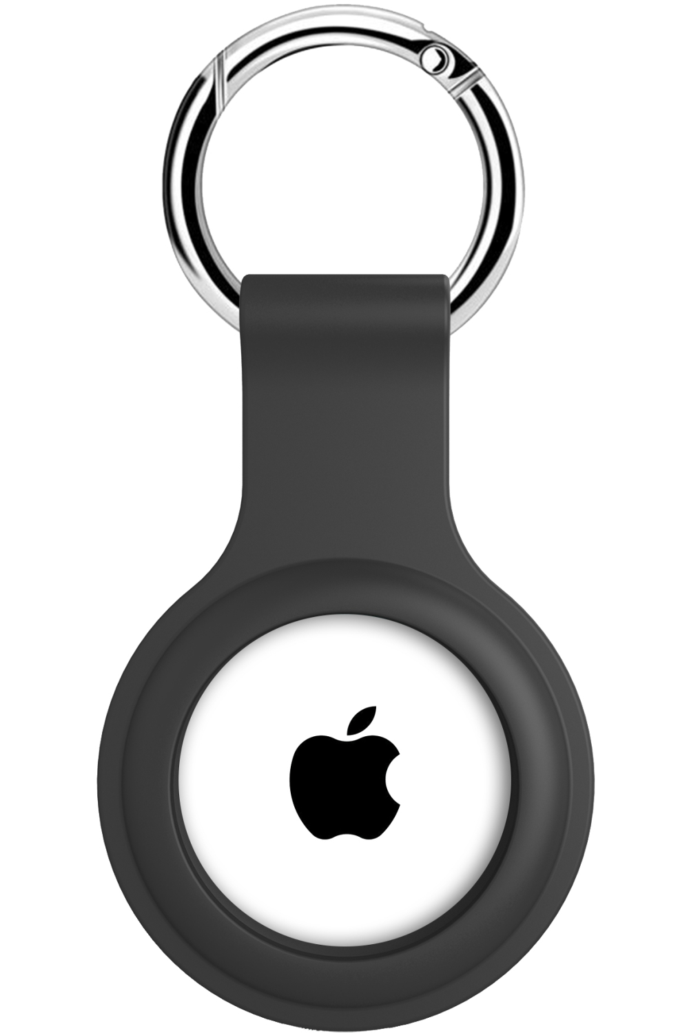Xccess Silicon Airtag Keychain Black