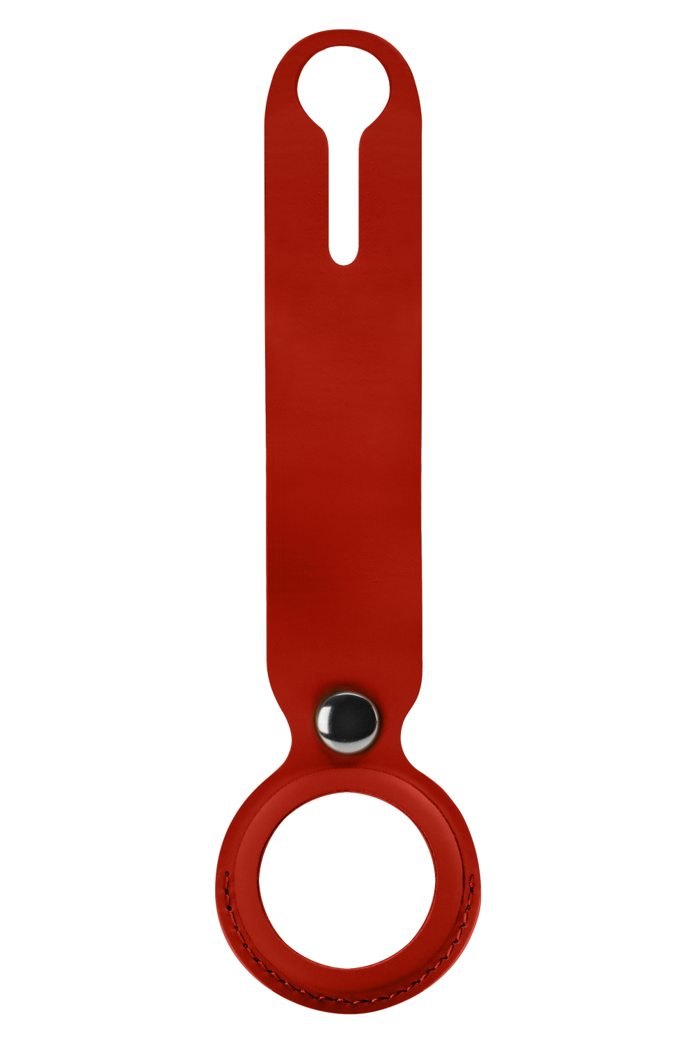 Xccess Pu Leather Airtag Loop Red - Afbeelding 2