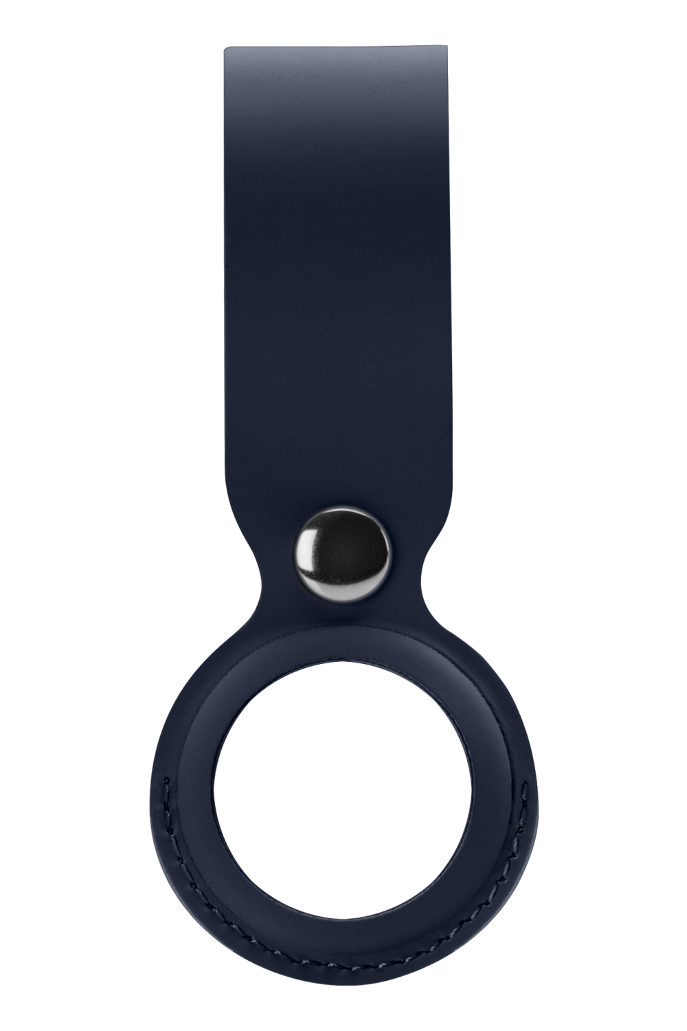 Xccess Pu Leather Airtag Loop Dark Blue