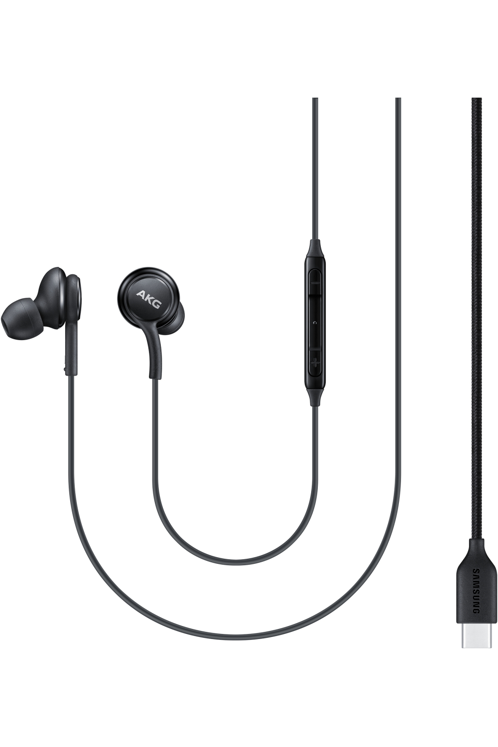 Samsung Eo-Ic100Bbegeu Samsung In-Ear Tuned By Akg Usb-C Stereo Headset Black Bulk