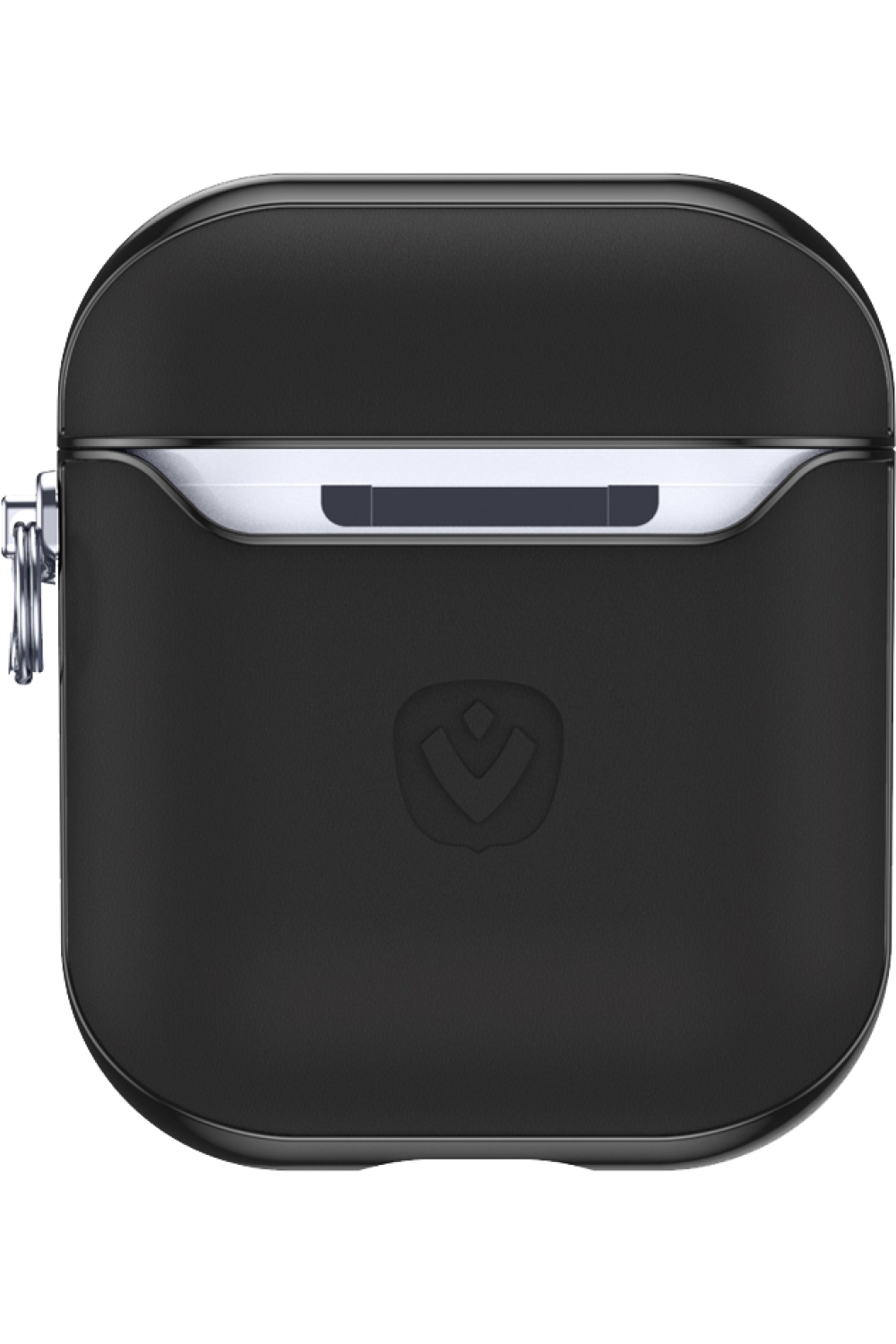 Valenta Leather Snap Case Apple Airpods Gen 1/2 Black - Afbeelding 2