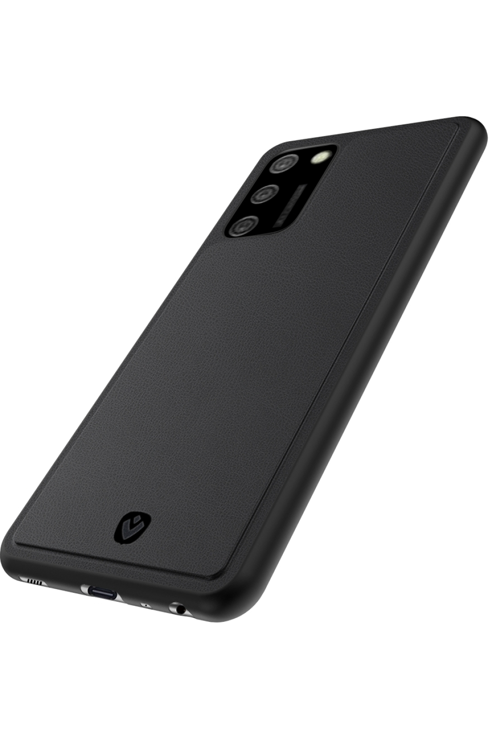 Valenta Leather Back Cover Snap Samsung Galaxy A02S Black - Afbeelding 11