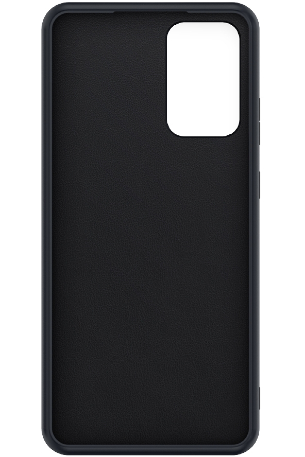 Valenta Leather Back Cover Snap Samsung Galaxy A02S Black - Afbeelding 4