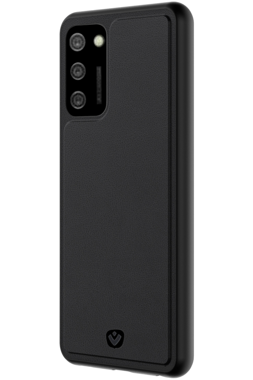 Valenta Leather Back Cover Snap Samsung Galaxy A02S Black - Afbeelding 5