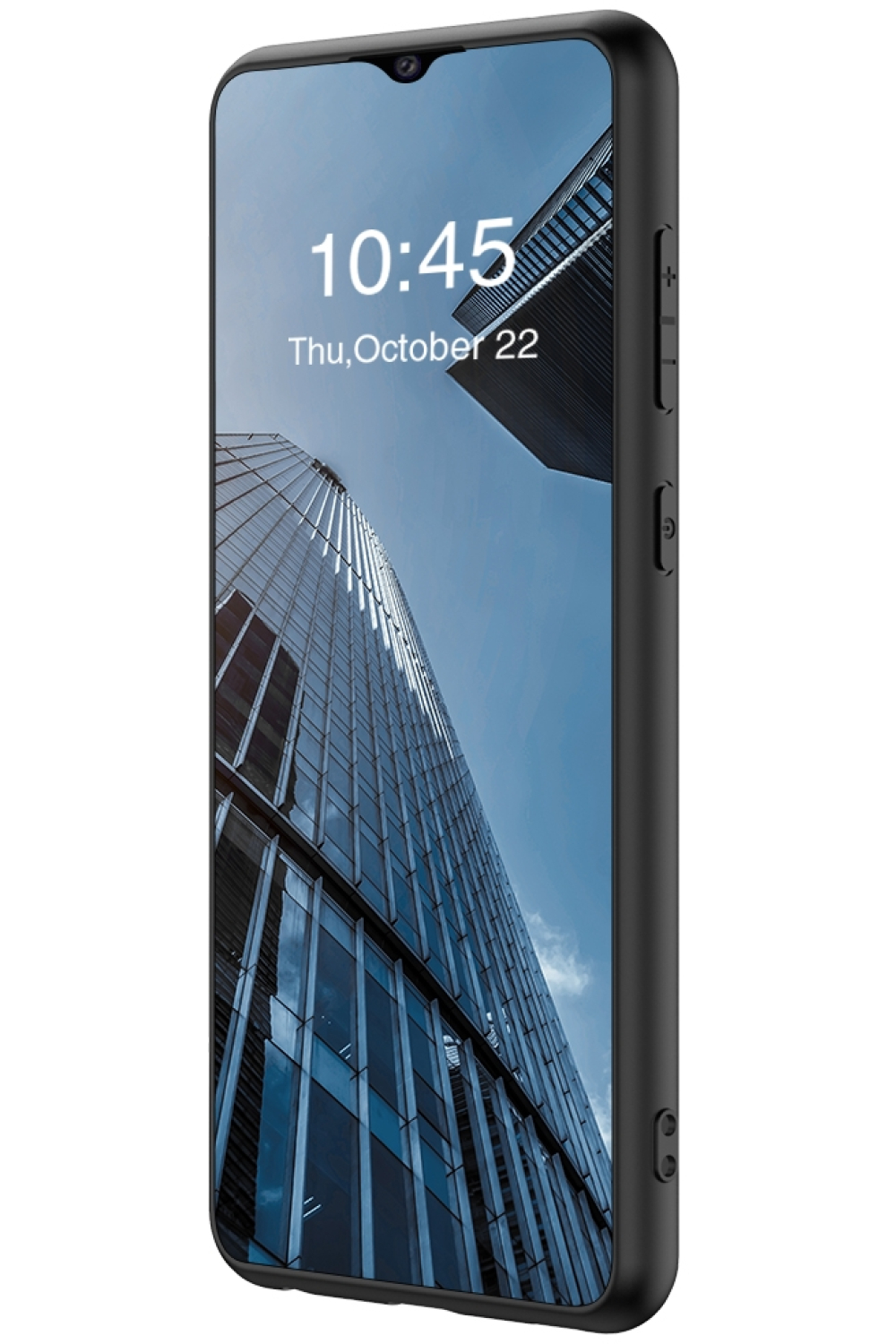 Valenta Leather Back Cover Snap Samsung Galaxy A02S Black - Afbeelding 6