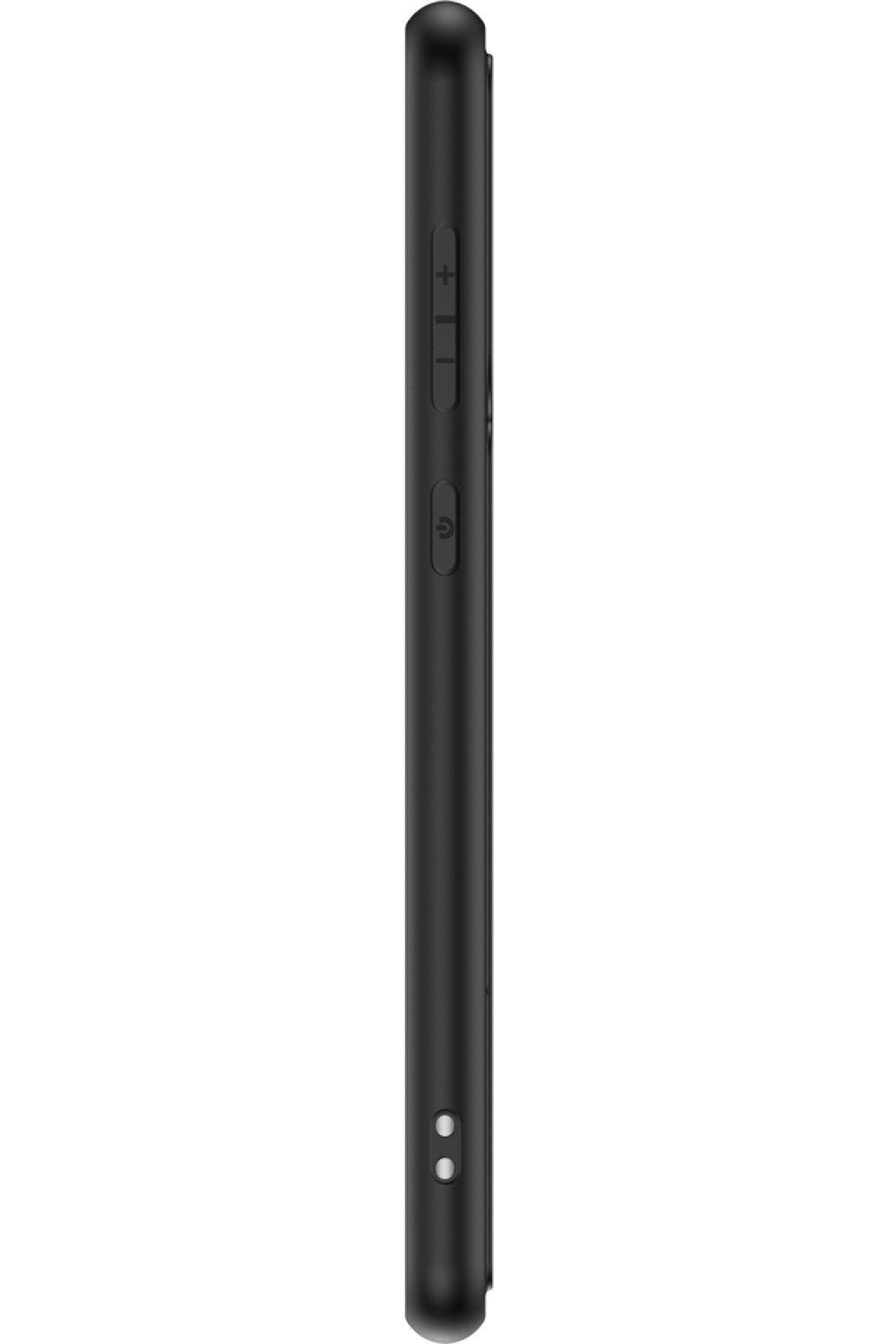 Valenta Leather Back Cover Snap Samsung Galaxy A02S Black - Afbeelding 8