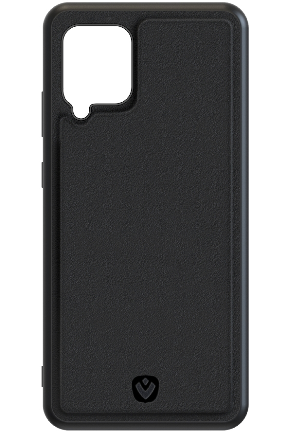 Valenta Leather Back Cover Snap Samsung Galaxy A42/A42 5G Black - Afbeelding 2