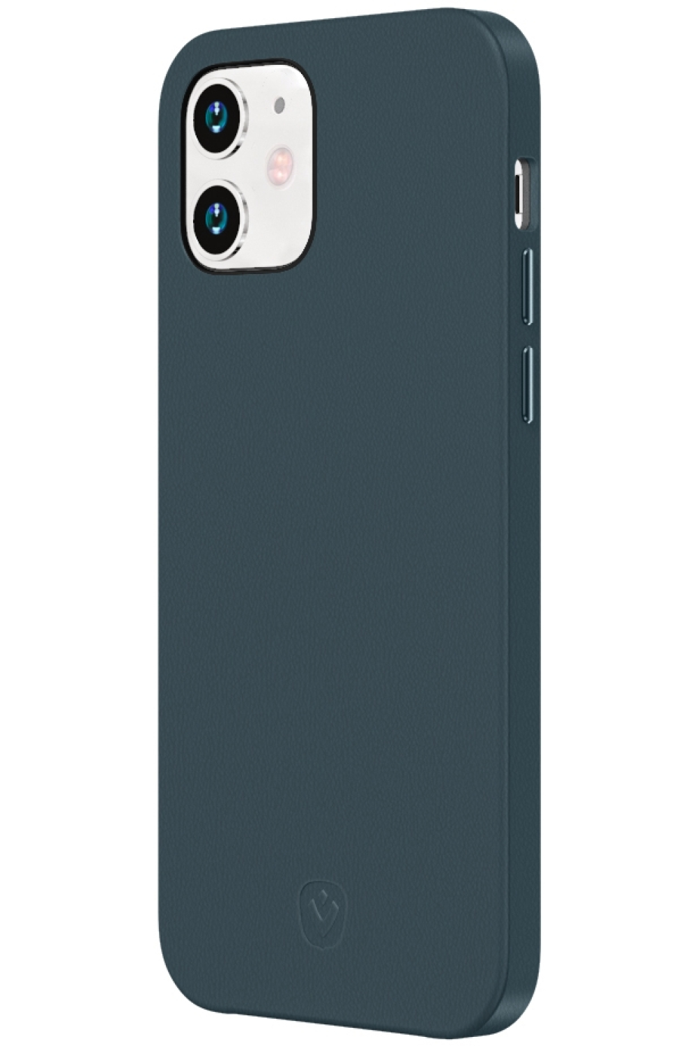 Valenta Leather Back Cover Snap Luxe Apple Iphone 12 Mini Blue - Afbeelding 4