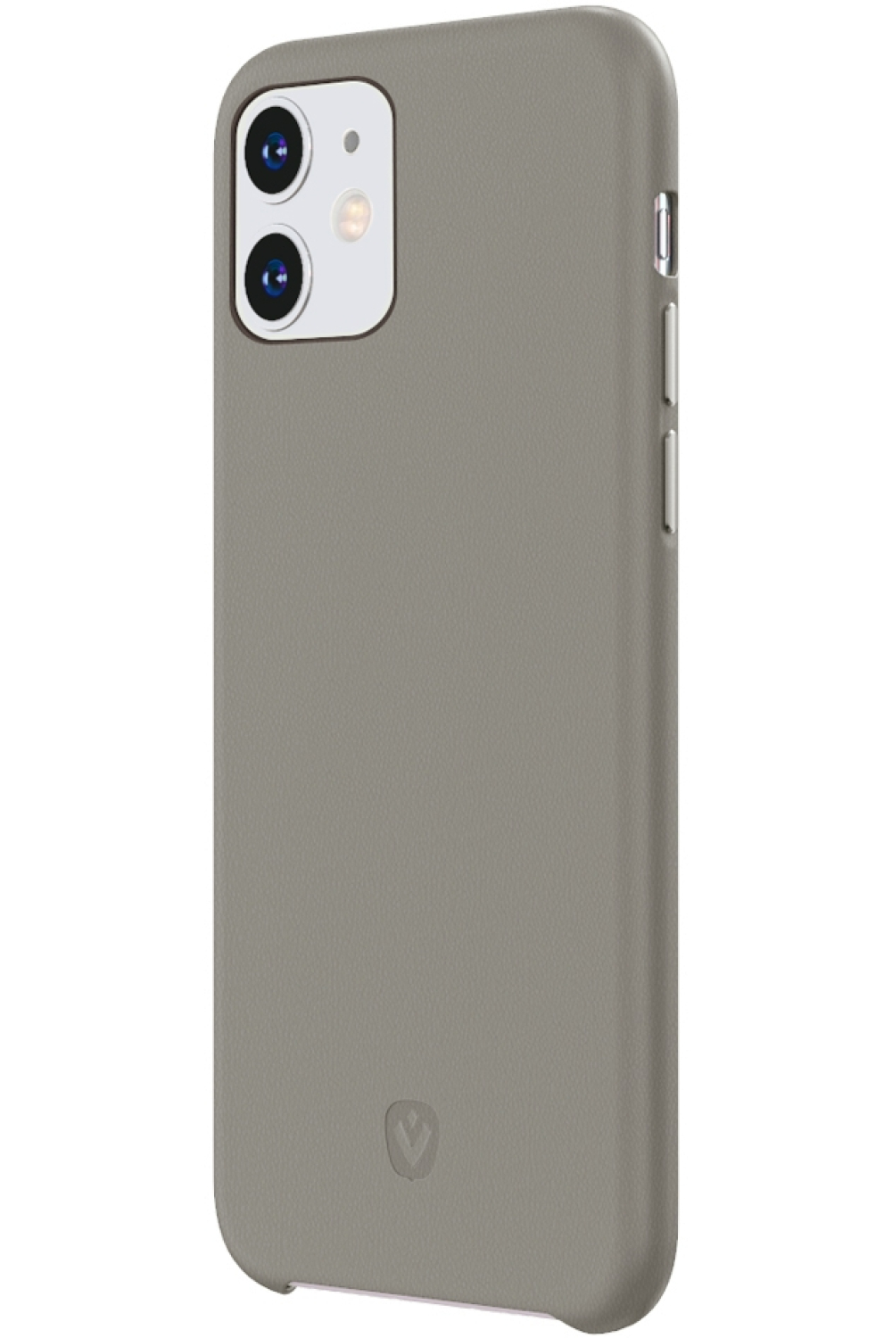Valenta Leather Back Cover Snap Luxe Apple Iphone 11 Grey - Afbeelding 4