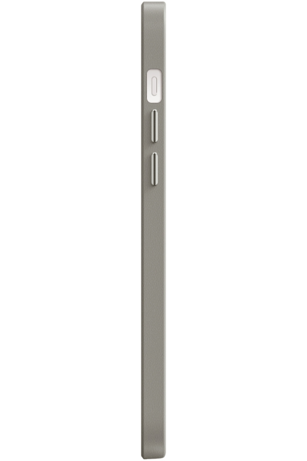Valenta Leather Back Cover Snap Luxe Apple Iphone 12/12 Pro Grey - Afbeelding 6