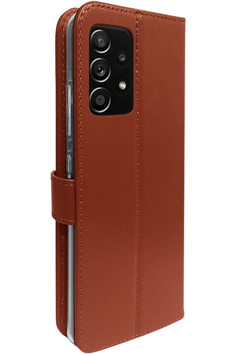 Valenta Book Case Gel Skin Samsung Galaxy A72 4G Brown - Afbeelding 4