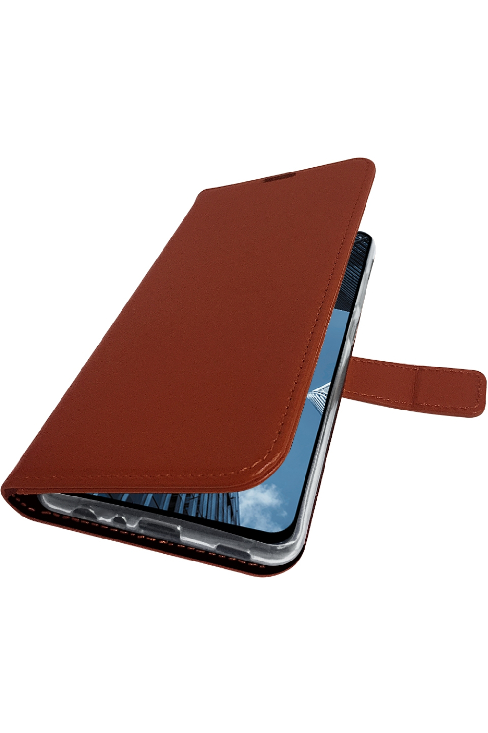 Valenta Book Case Gel Skin Samsung Galaxy A72 4G Brown - Afbeelding 9