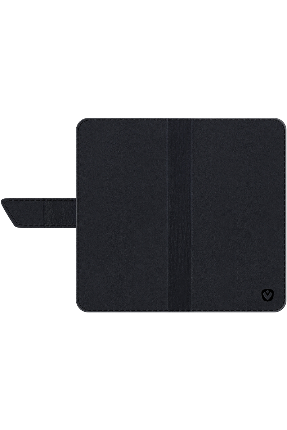 Valenta Leather Book Case Snap Universal Large Black - Afbeelding 9