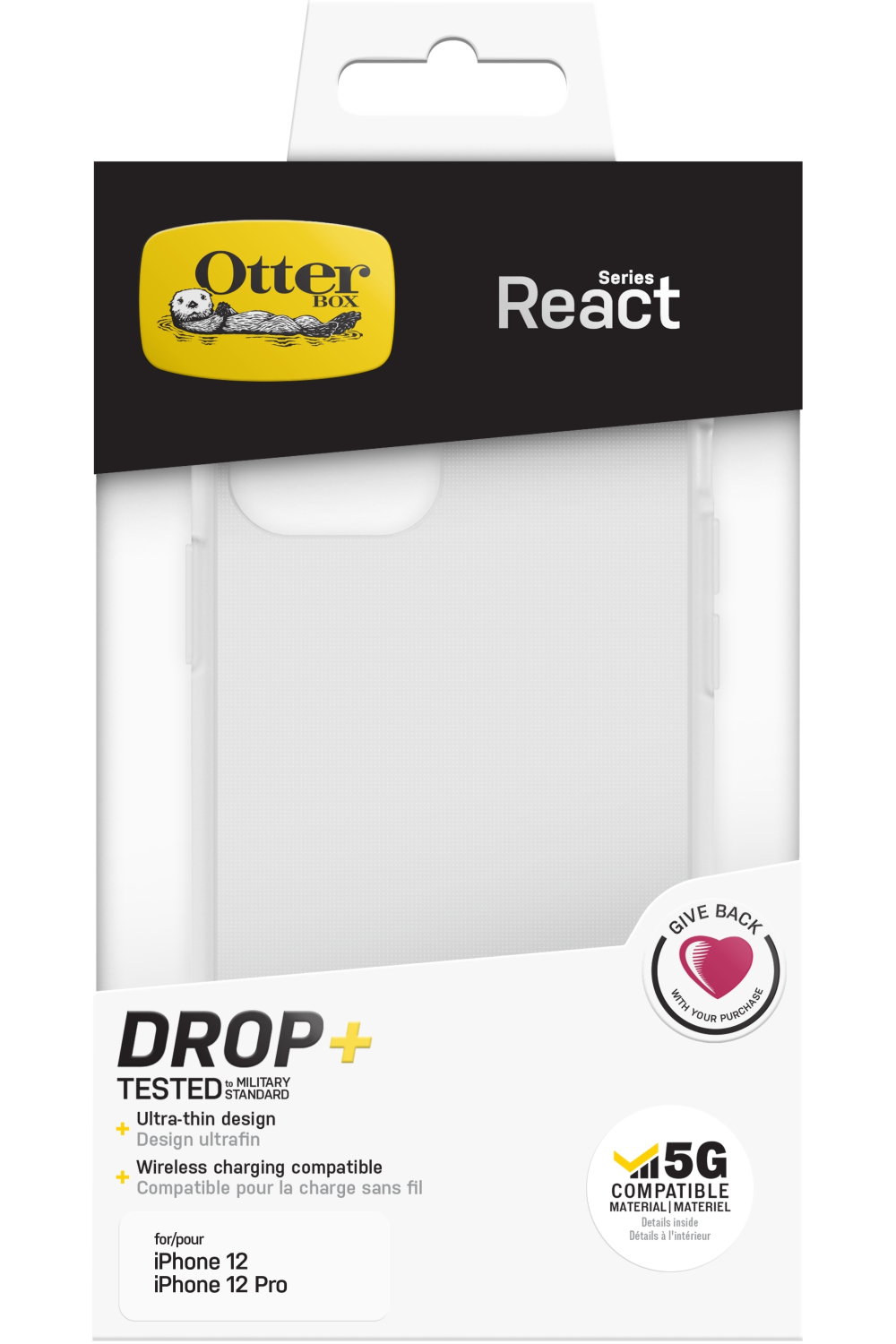 Otterbox React Series Apple Iphone 12/12 Pro Clear - Afbeelding 7