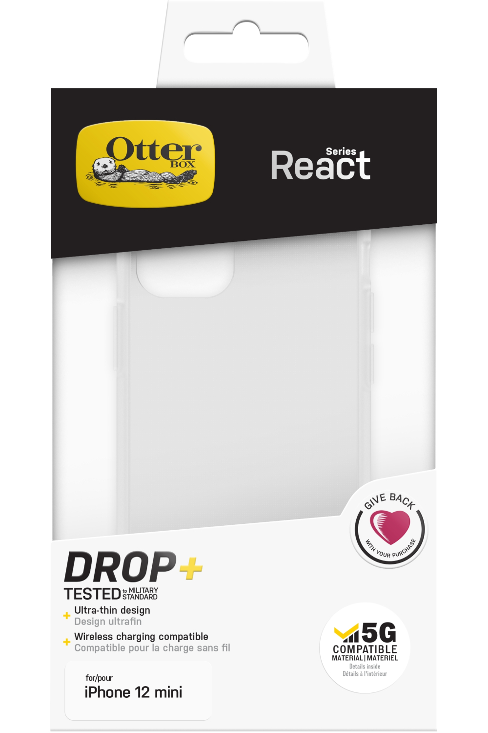 Otterbox React Series Apple Iphone 12 Mini Clear - Afbeelding 7