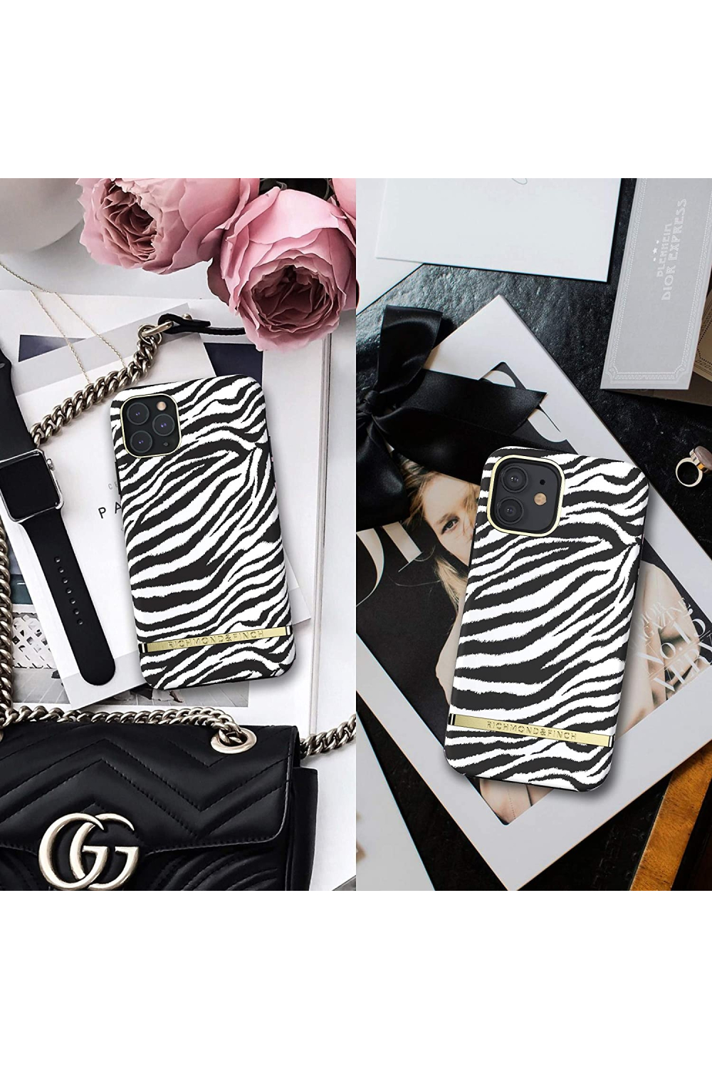 Richmond & Finch Freedom Series One-Piece Apple Iphone 13 Pro Zebra - Afbeelding 9