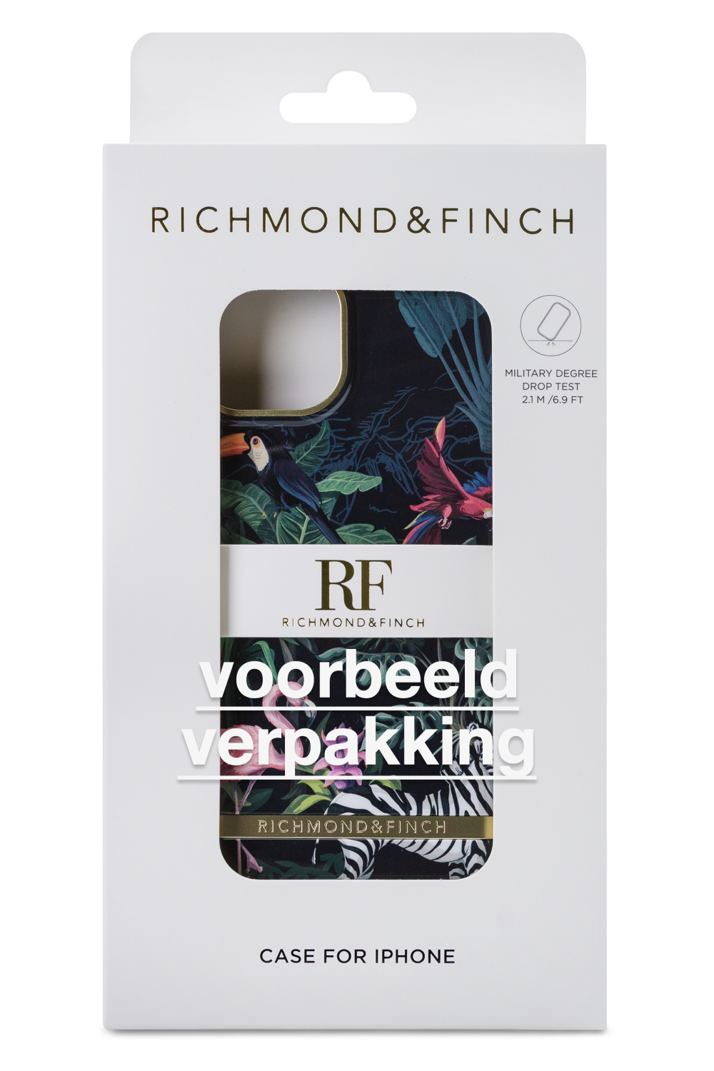 Richmond & Finch Freedom Series One-Piece Apple Iphone 13 Pro Black Out - Afbeelding 11