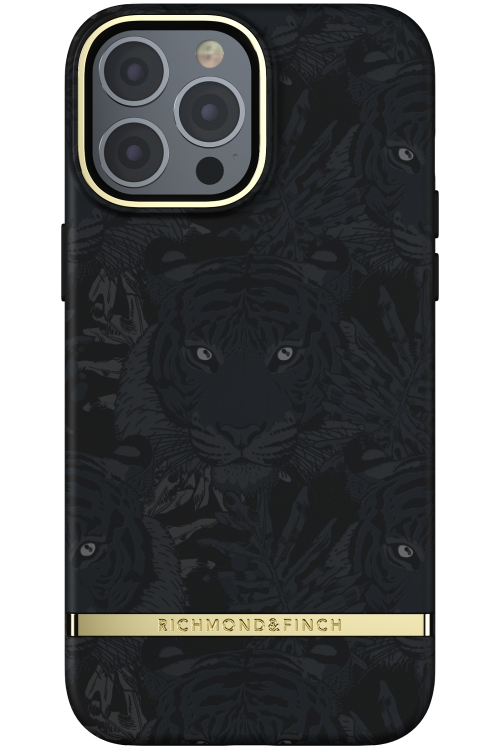 Richmond & Finch Freedom Series One-Piece Apple Iphone 13 Pro Max Black Tiger - Afbeelding 2