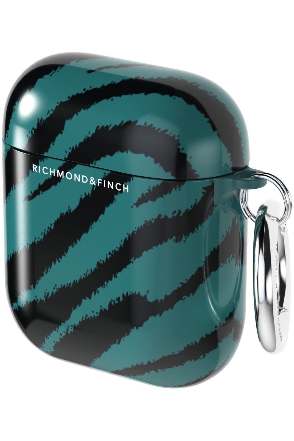 Richmond & Finch Freedom Series Apple Airpod Emerald Zebra - Afbeelding 4