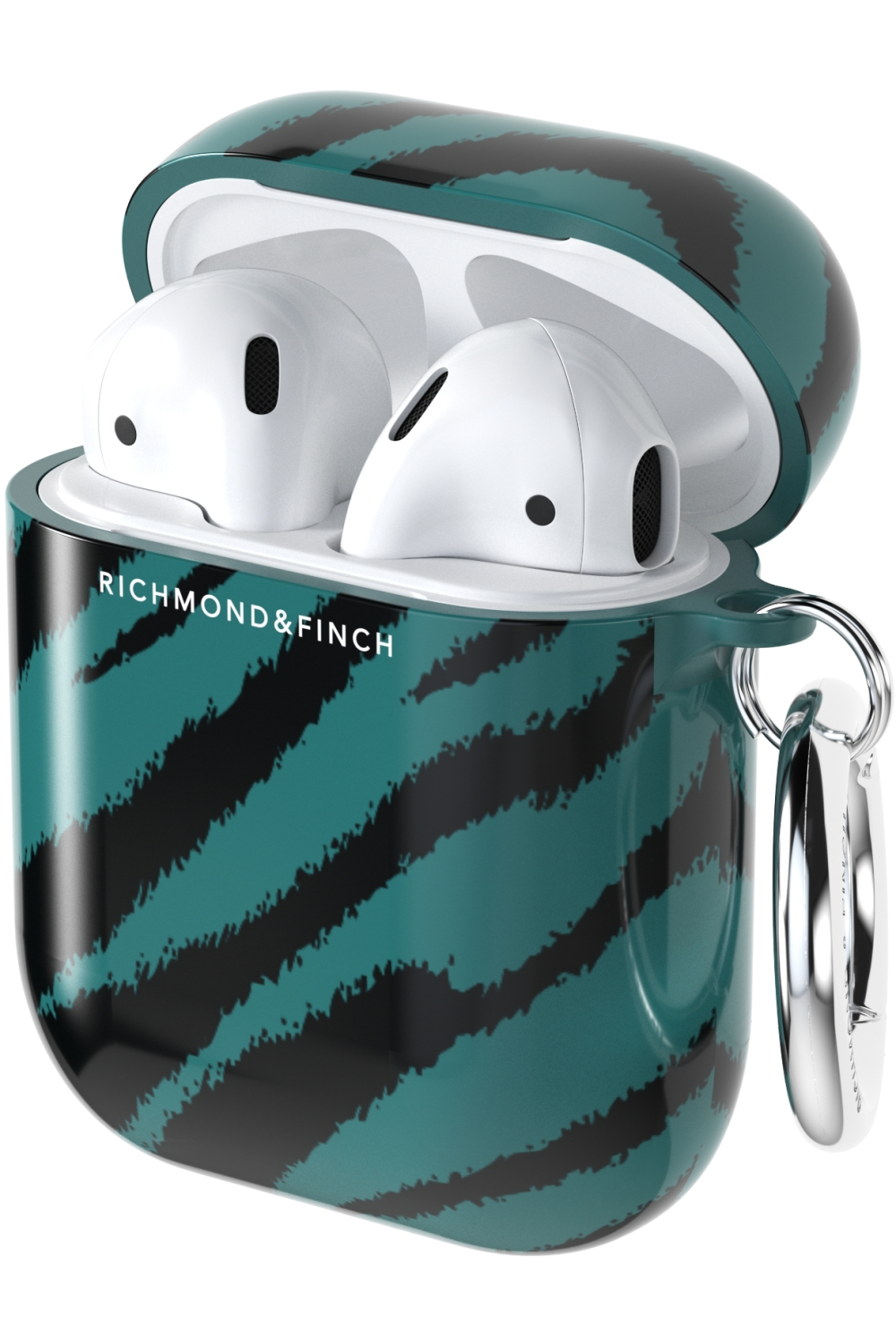 Richmond & Finch Freedom Series Apple Airpod Emerald Zebra - Afbeelding 8