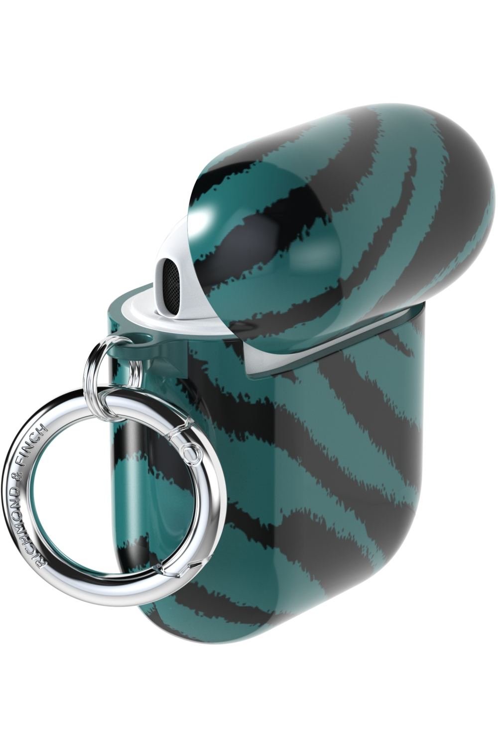 Richmond & Finch Freedom Series Apple Airpod Emerald Zebra - Afbeelding 9
