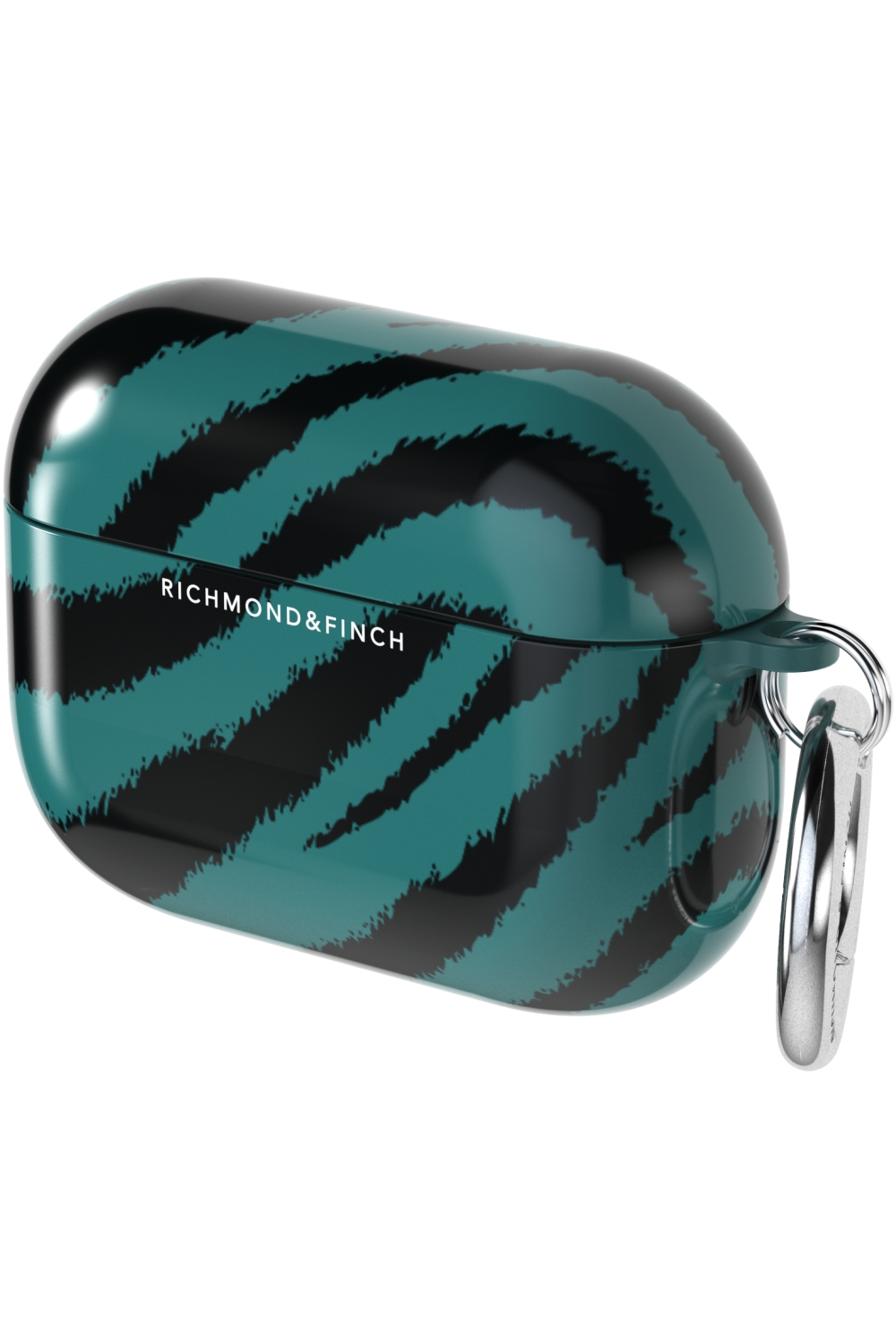 Richmond & Finch Freedom Series Apple Airpod Pro Emerald Zebra - Afbeelding 4