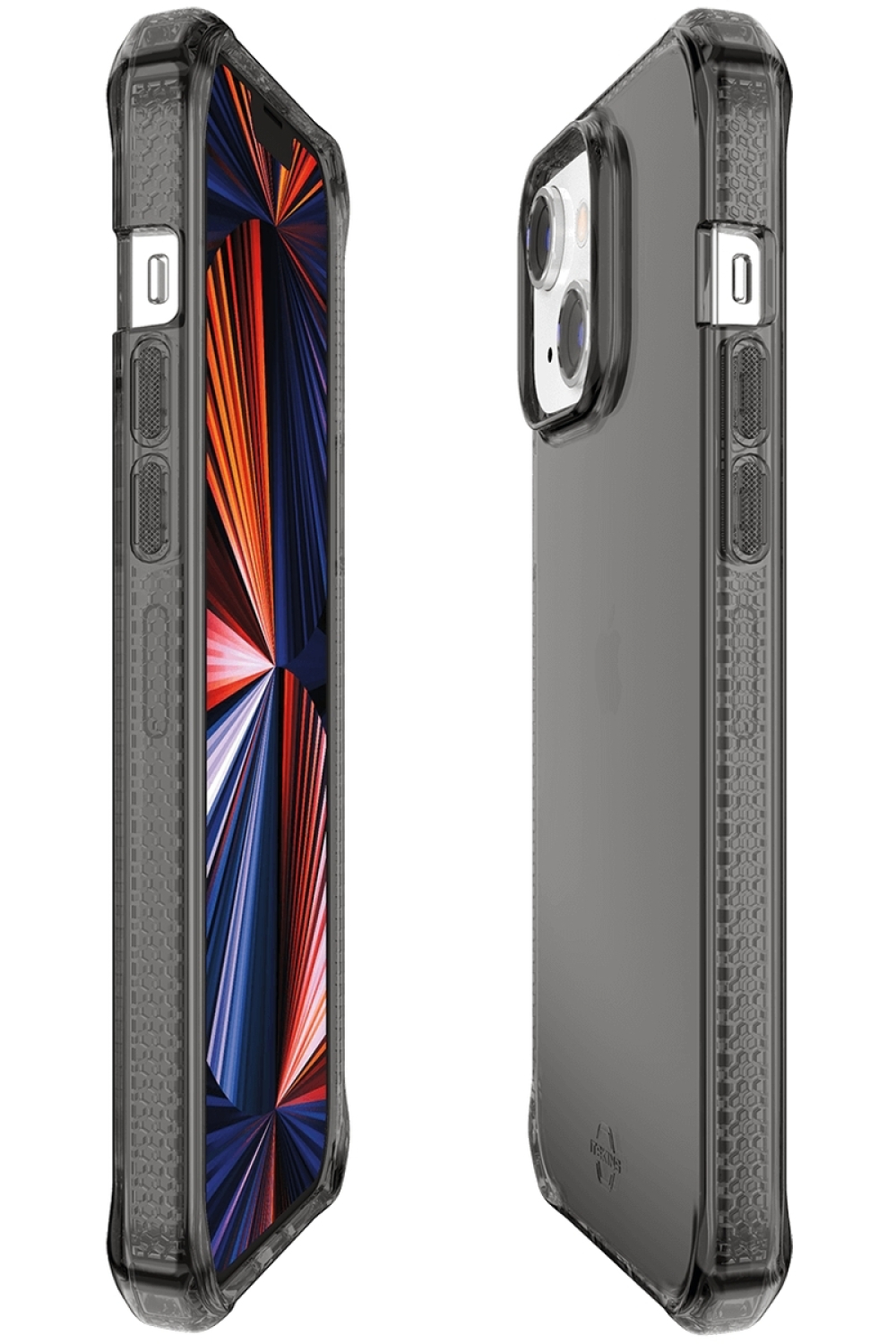 Itskins Level 2 Spectrumclear For Apple Iphone 13 Mini Smoke - Afbeelding 6