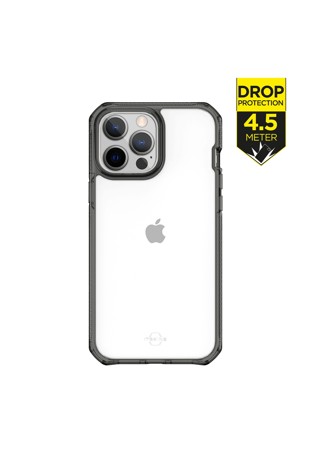 Itskins Level 3 Supremeclear For Apple Iphone 13 Pro Max Smoke/Transparent