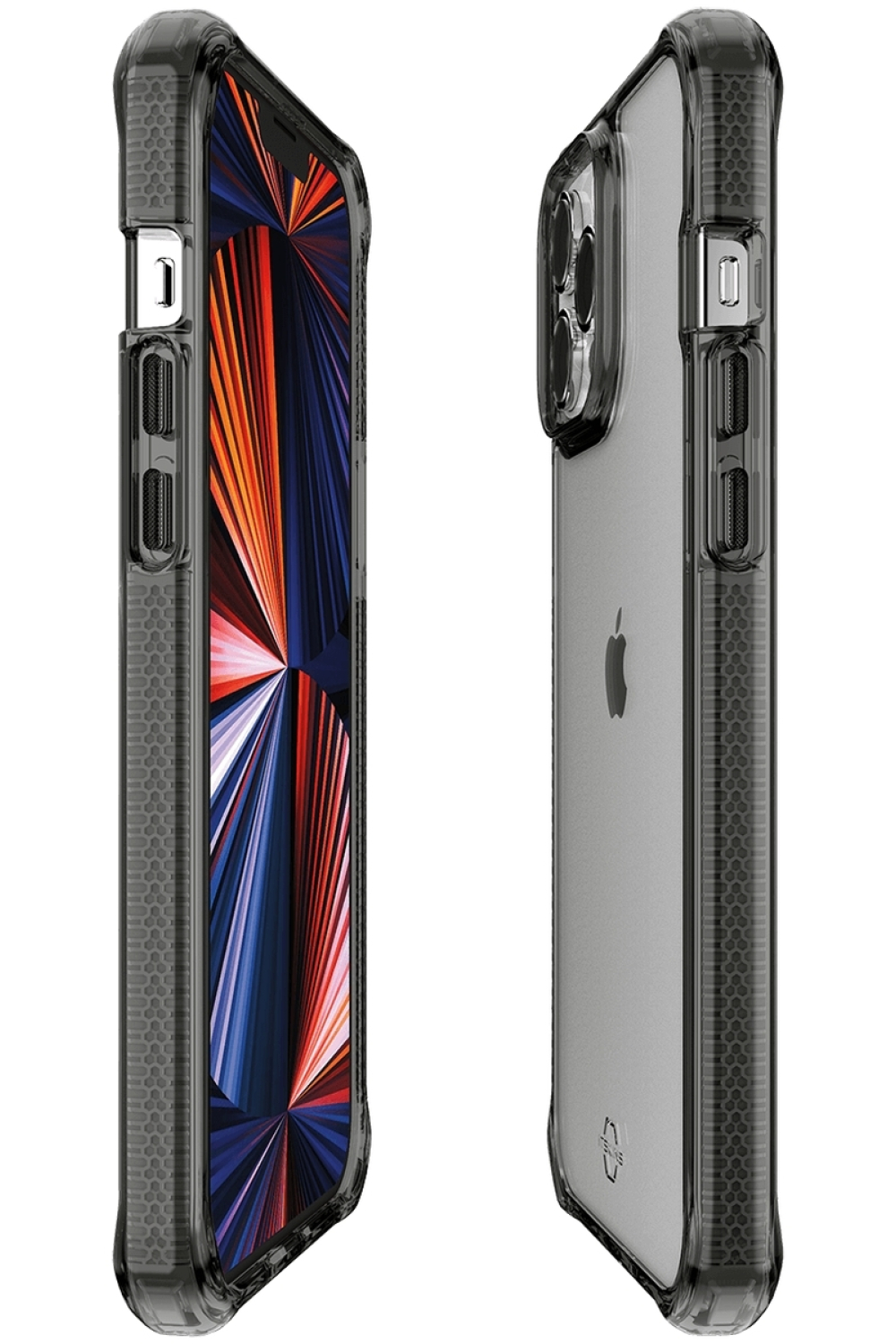 Itskins Level 3 Supremeclear For Apple Iphone 13 Pro Max Smoke/Transparent - Afbeelding 6