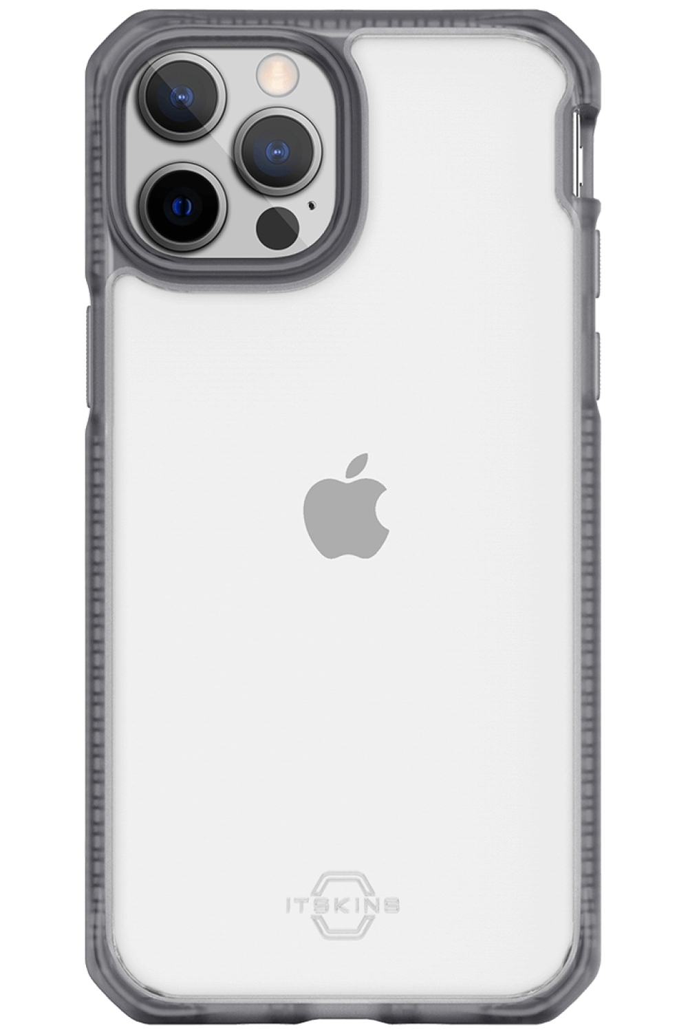 Itskins Level 2 Hybridfrost For Apple Iphone 13 Pro Max Transparent Black - Afbeelding 2