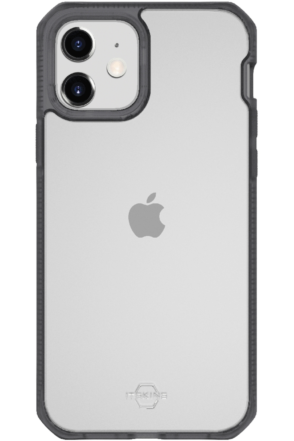 Itskins Level 2 Hybridfrost For Apple Iphone 12 Mini Transparent Black - Afbeelding 2