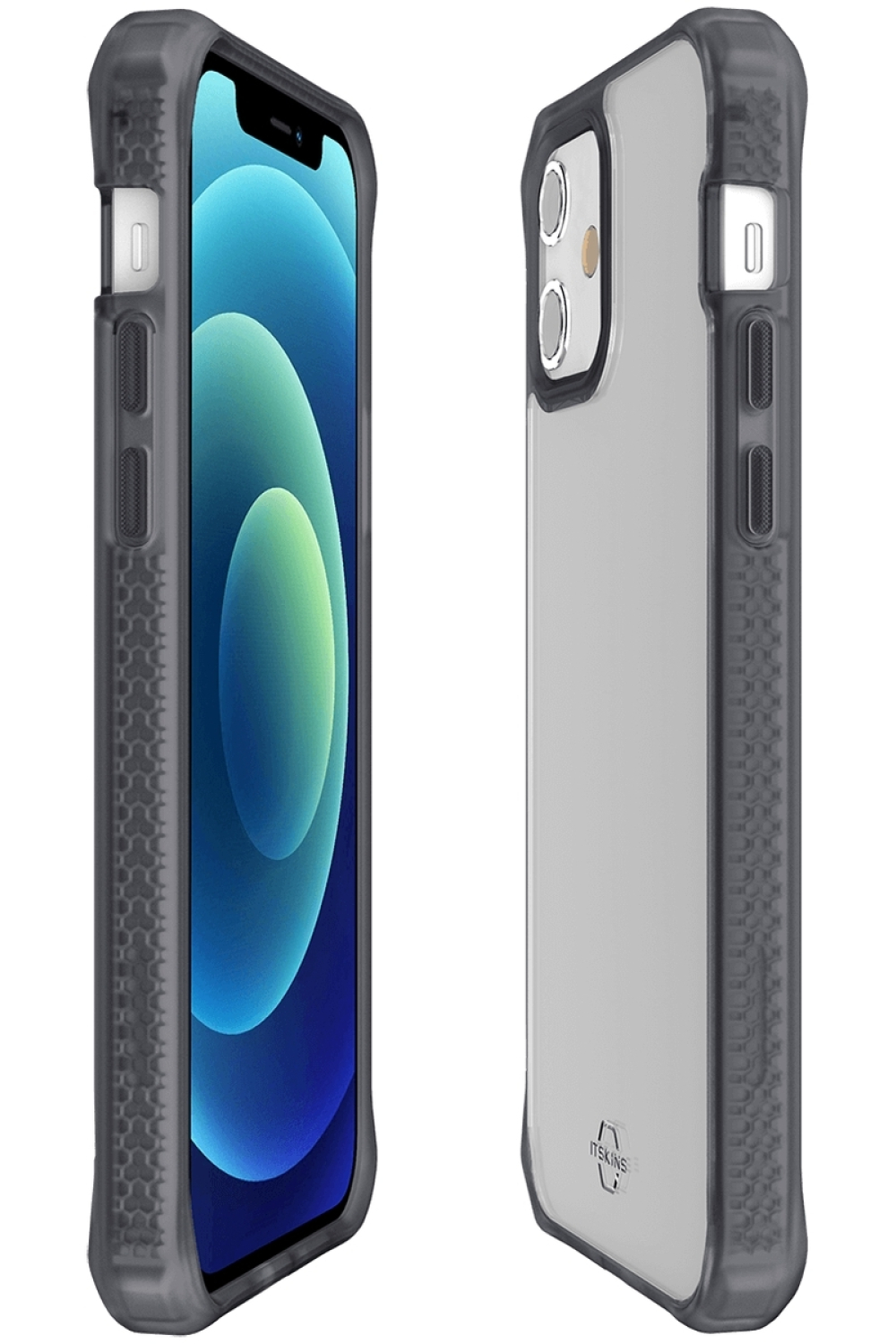 Itskins Level 2 Hybridfrost For Apple Iphone 12 Mini Transparent Black - Afbeelding 7