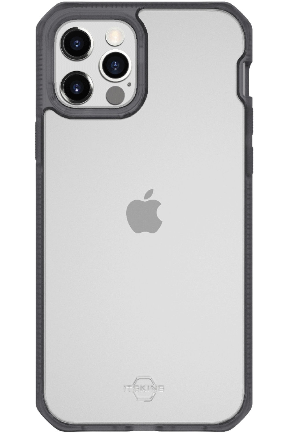 Itskins Level 2 Hybridfrost For Apple Iphone 12 Pro Max Transparent Black - Afbeelding 2