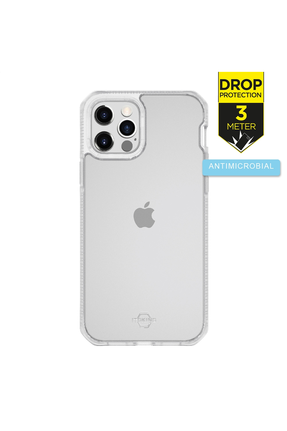 Itskins Level 2 Hybridfrost For Apple Iphone 12 Pro Max Transparent