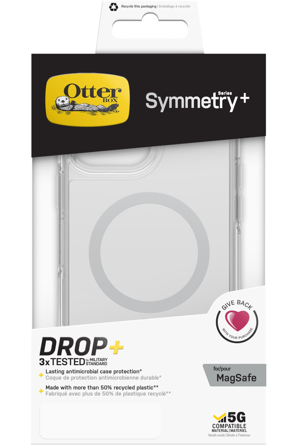 Otterbox Symmetry+ Clear Case Apple Iphone 13 Pro Max Clear - Afbeelding 8