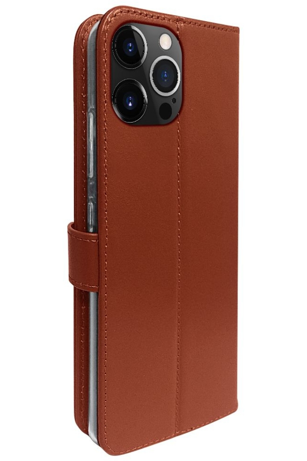 Valenta Book Case Gel Skin Apple Iphone 13 Pro Brown - Afbeelding 3