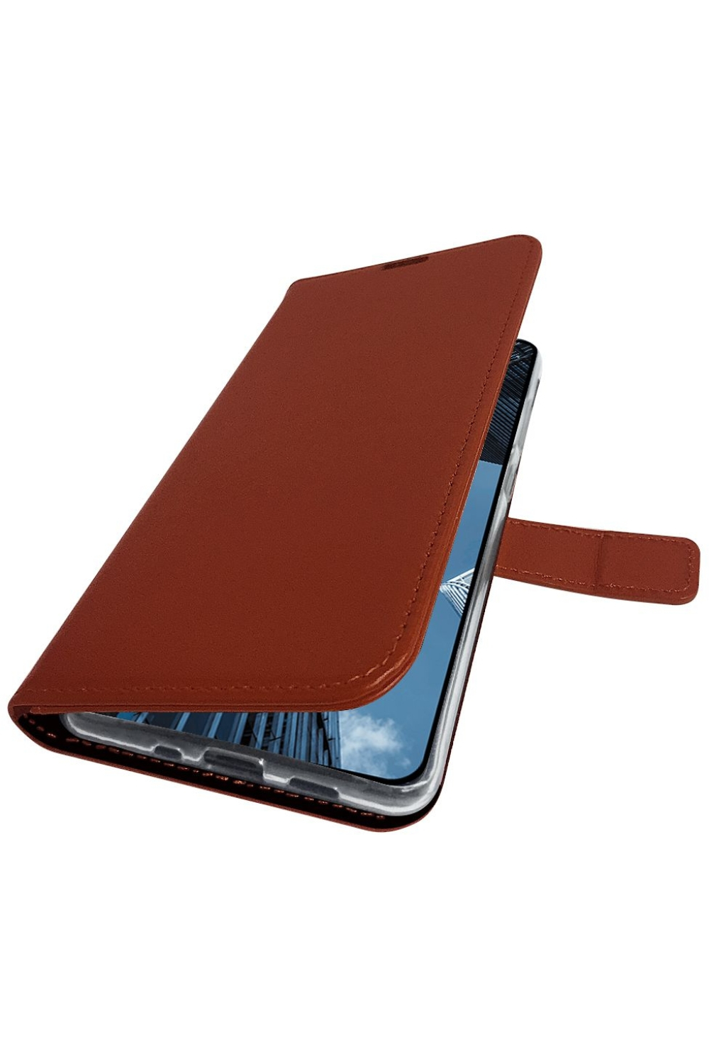 Valenta Book Case Gel Skin Apple Iphone 13 Pro Brown - Afbeelding 9