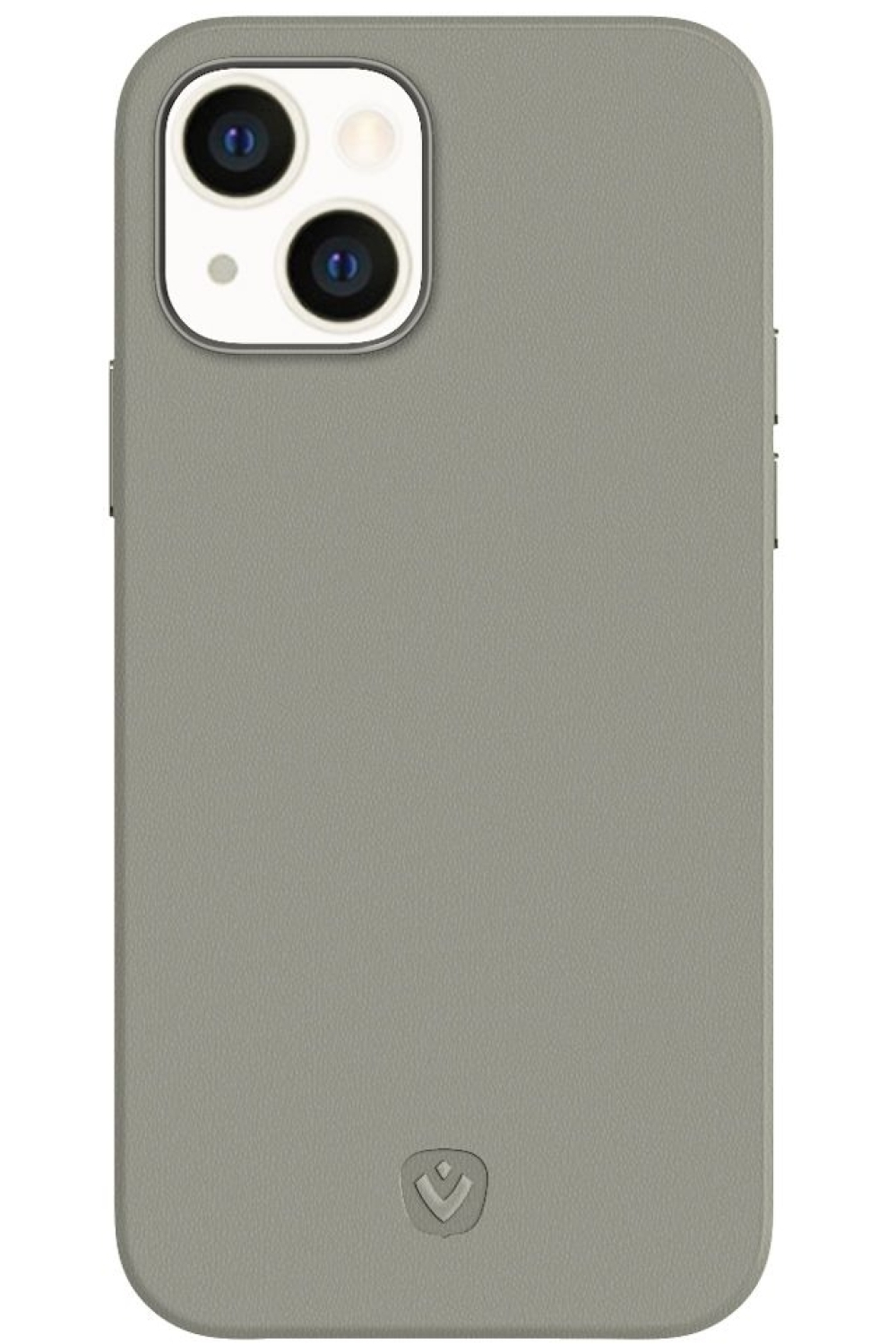 Valenta Leather Back Cover Snap Luxe Apple Iphone 13 Mini Grey