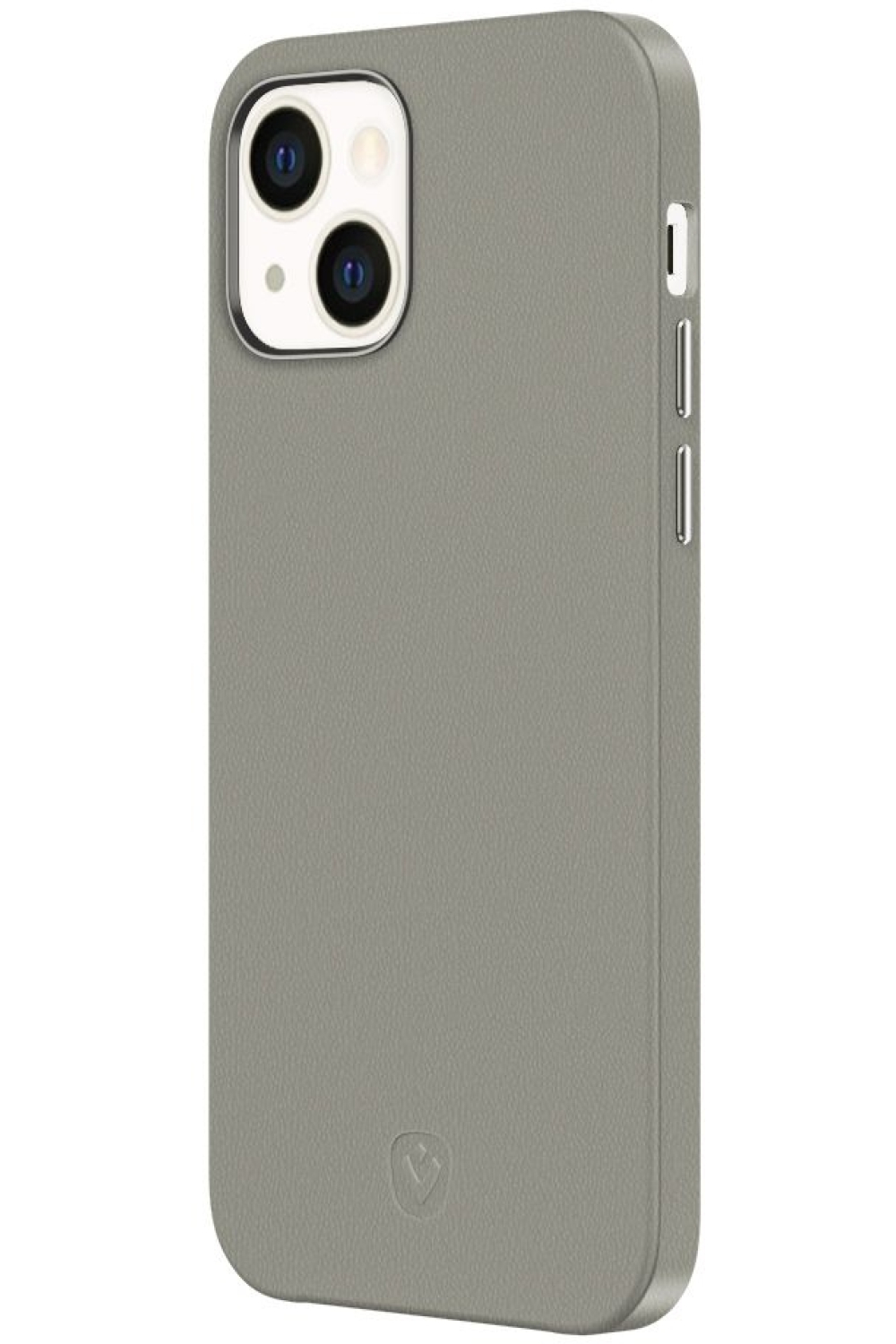 Valenta Leather Back Cover Snap Luxe Apple Iphone 13 Mini Grey - Afbeelding 4