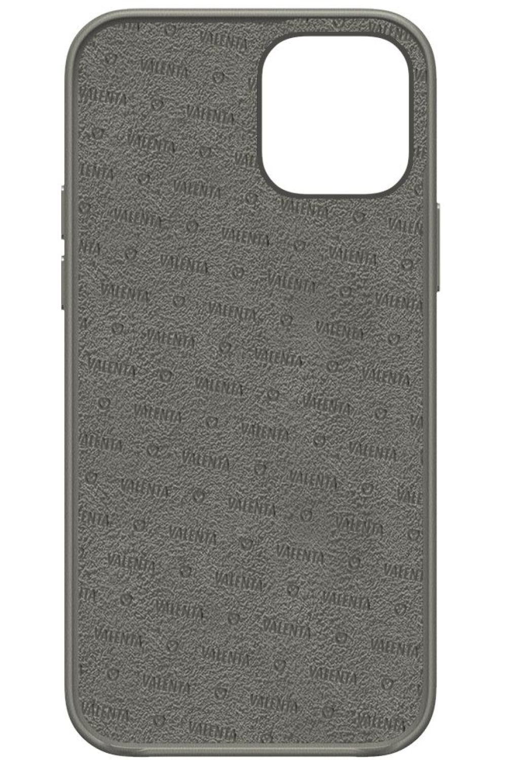 Valenta Leather Back Cover Snap Luxe Apple Iphone 13 Grey - Afbeelding 3